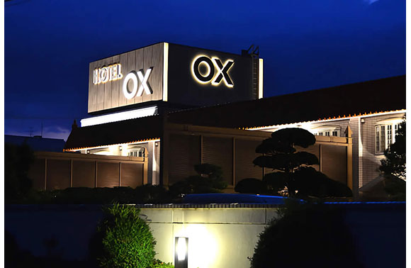 ホテル OXの外観
