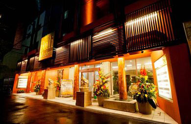 ホテル Bali Modernの外観